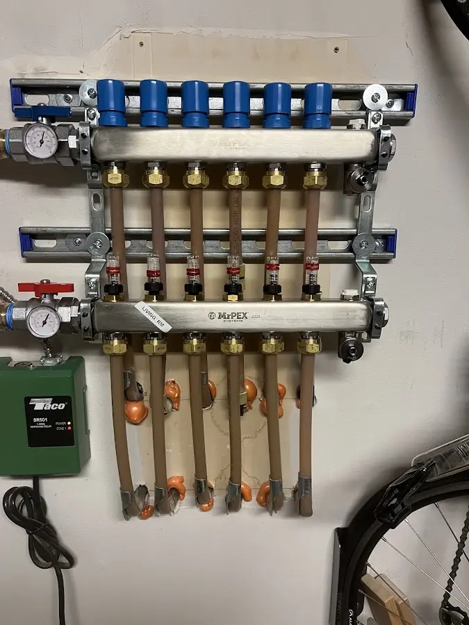 Plumber performing Leak Detection at a residential property in Hazelwood